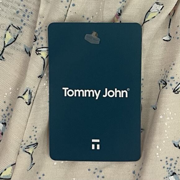 Tommy John Second Skin Womens Pajama Sleep Shorts Size Small Pink Cheers NEW - Picture 5 of 7